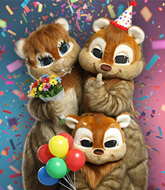 Хомячки спешат с поздравлением: Вас ждёт забавный сюрприз!